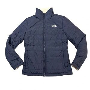 The North Face Women's Dark Navy Quilted Puffer Jacket